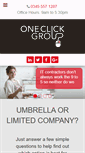 Mobile Screenshot of oneclickgroupuk.com